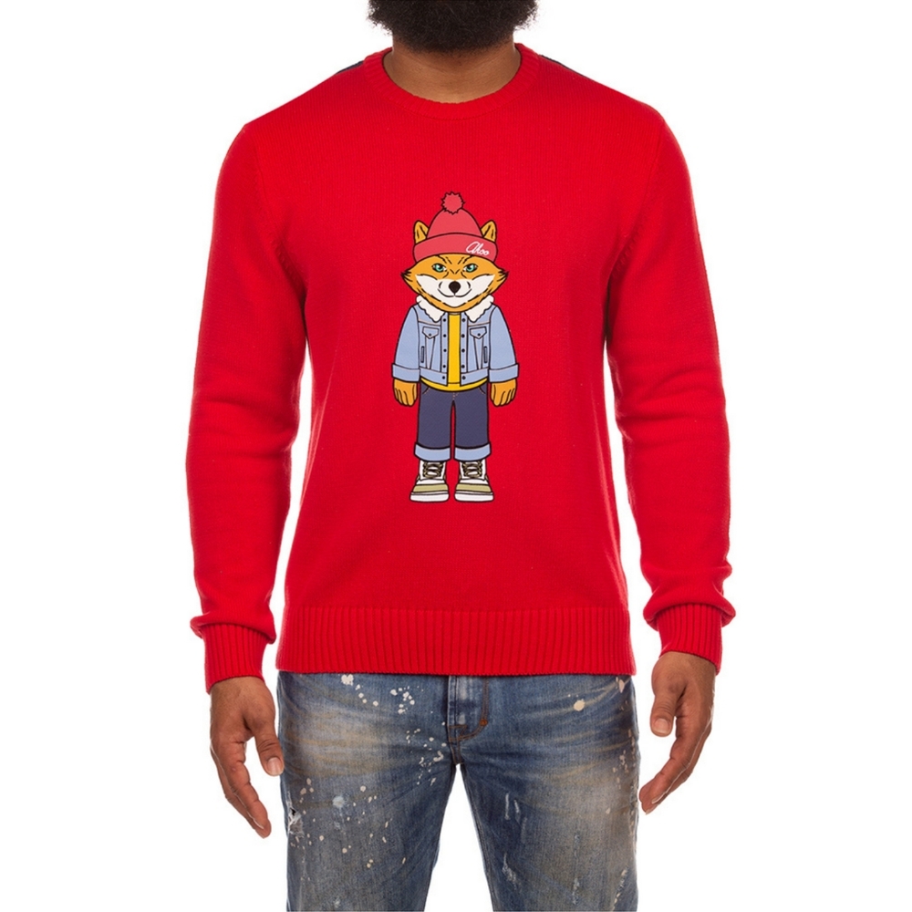 NWT Akoo Mens Slick Bundled Sweater (Red) XL